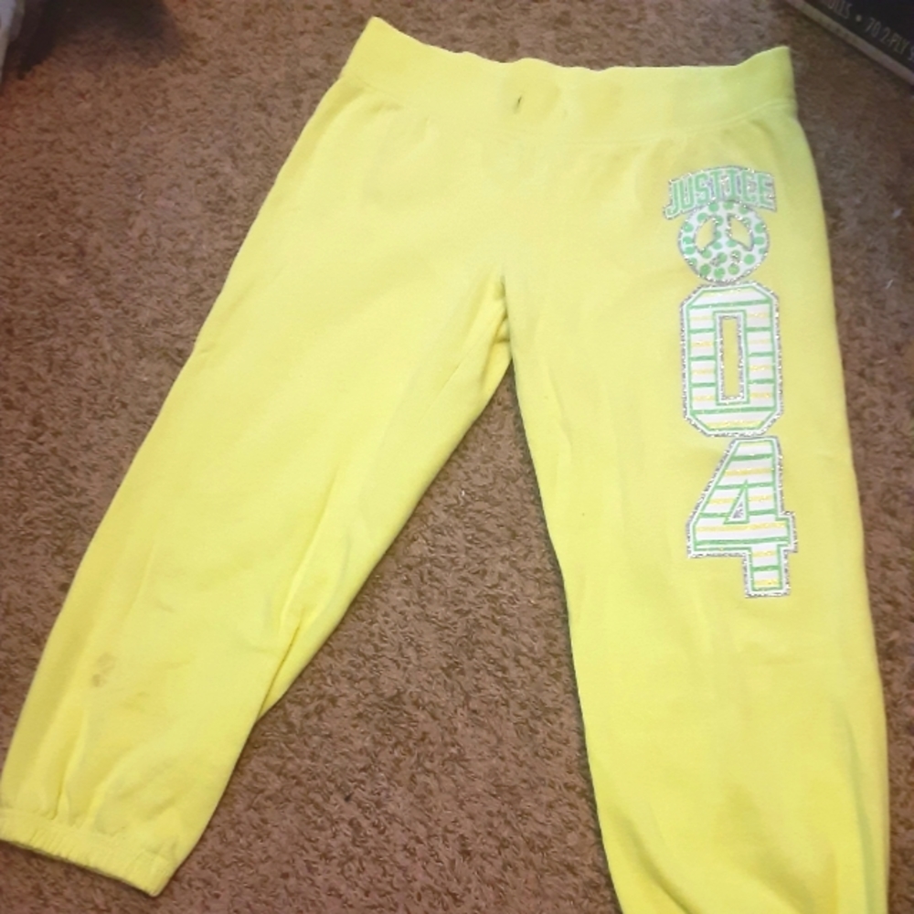 Justice Caprice Sweats size 12